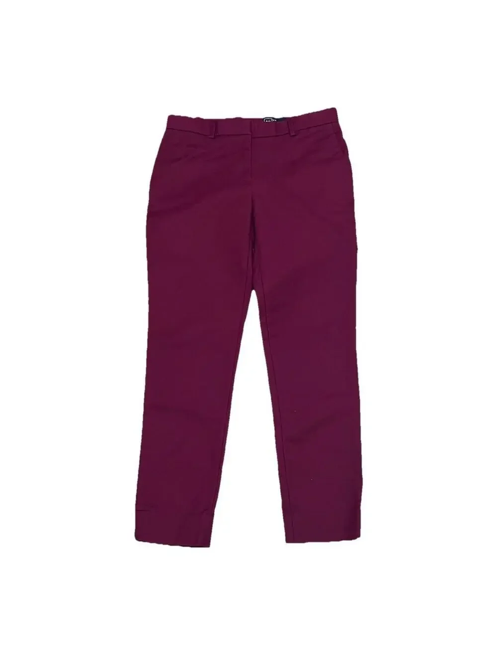 Gap Y2K Low Rise Plum Purple Slim Crop Chino Pants Women’s 0R Office Siren 2000s